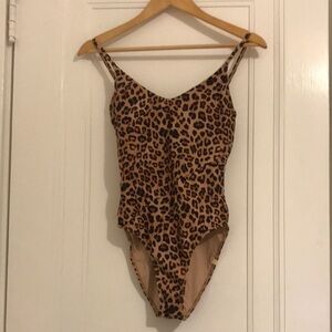 Summersalt “The Marina” One Piece in Leopard Print